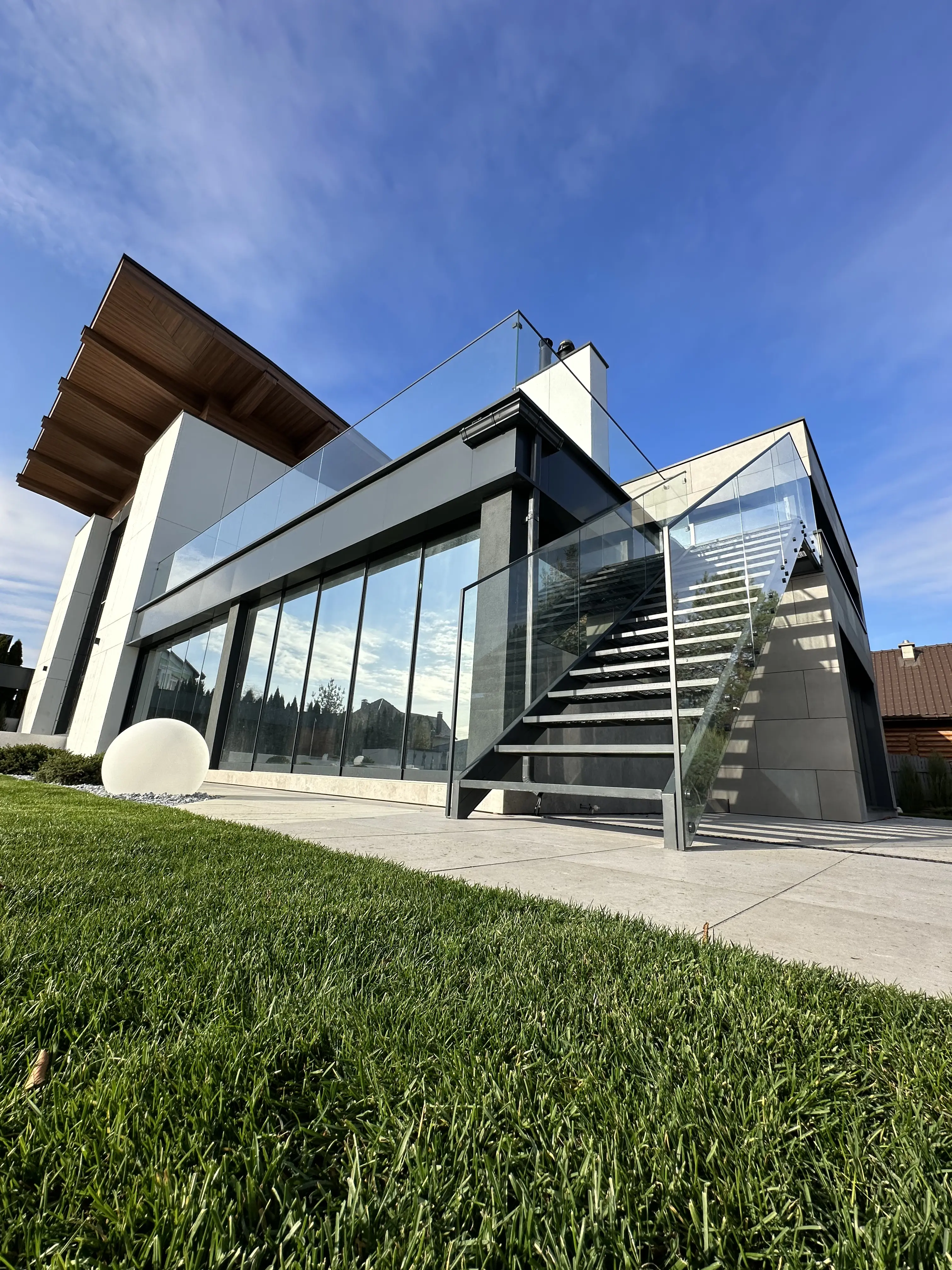 Будинок скління тераси та скляні огородження Романків (Київська обл.) - фото 1