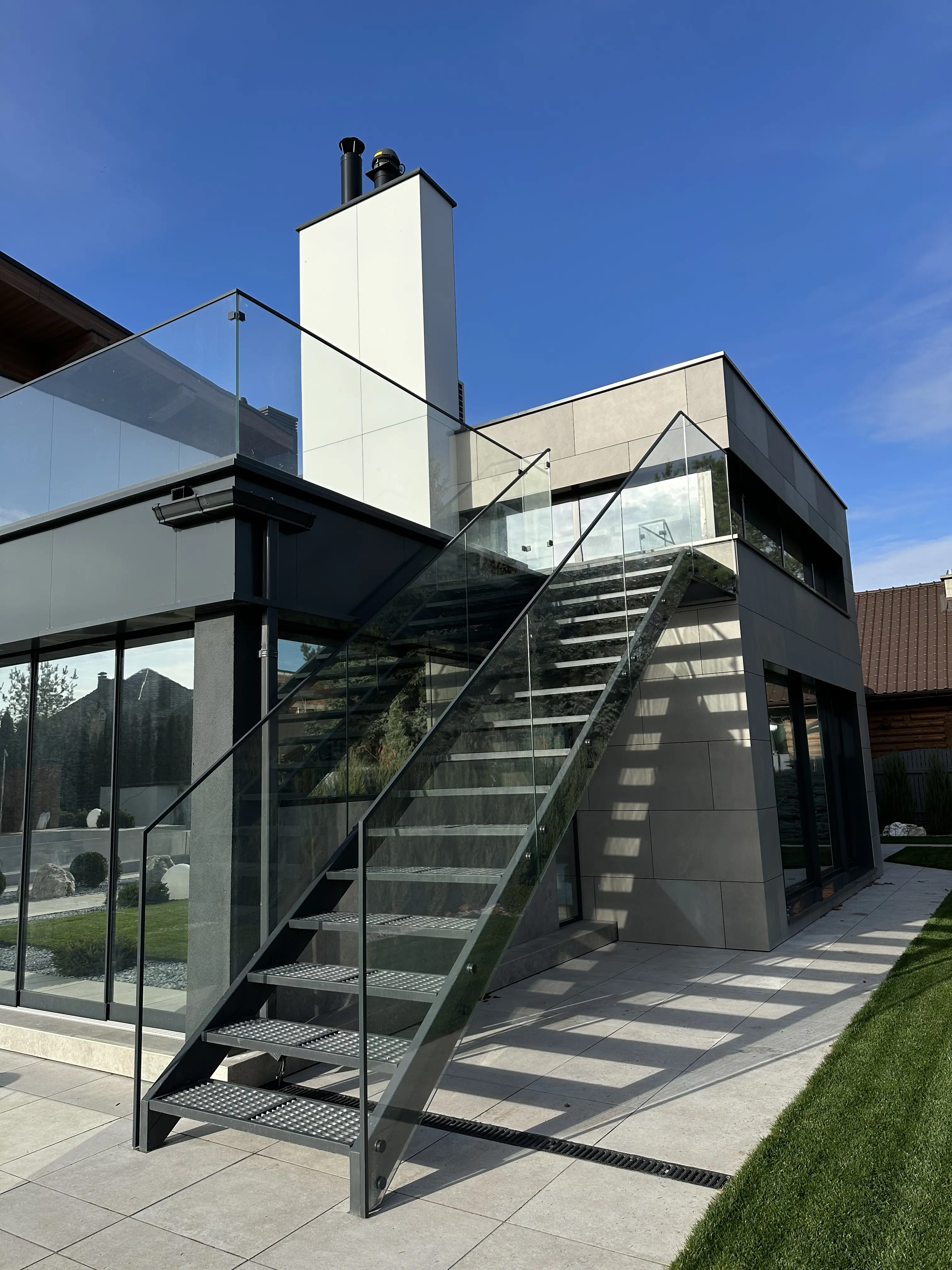 Будинок скління тераси та скляні огородження Романків (Київська обл.) - фото 2