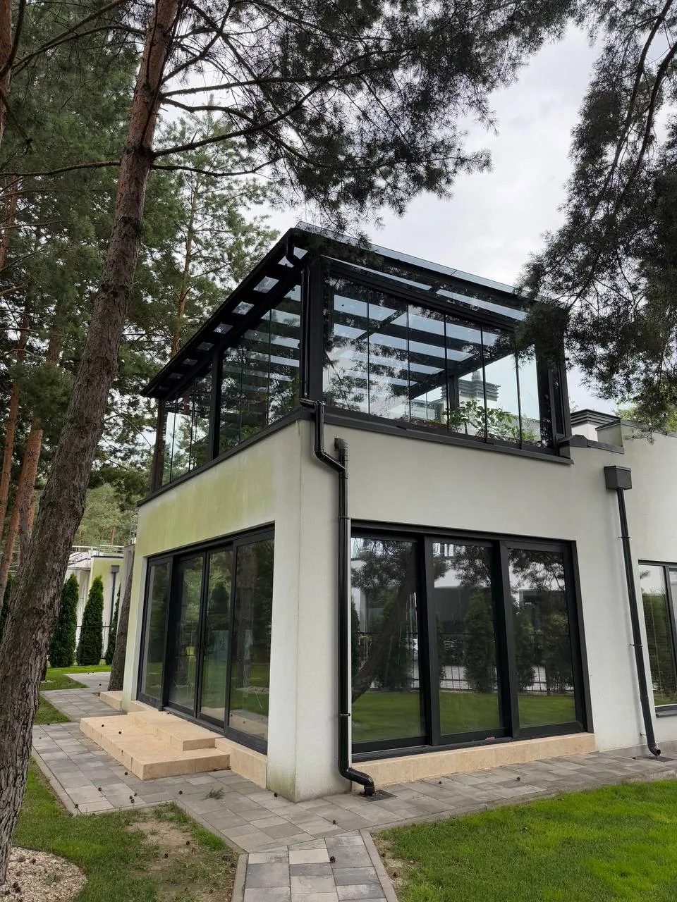 Будинок металева прибудова на даху індивідуальне виготовлення - фото 4