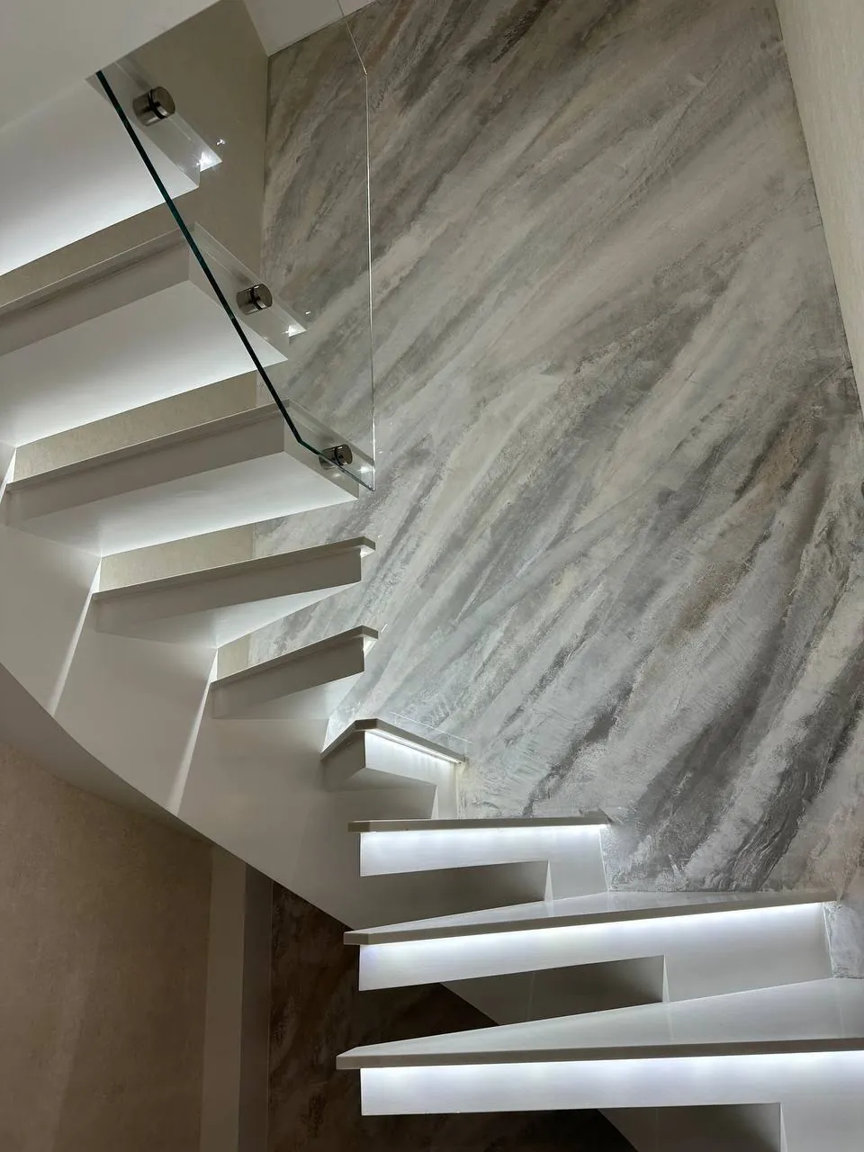 Будинок скляне огородження сходів Бровари (Київська обл.) - фото 4