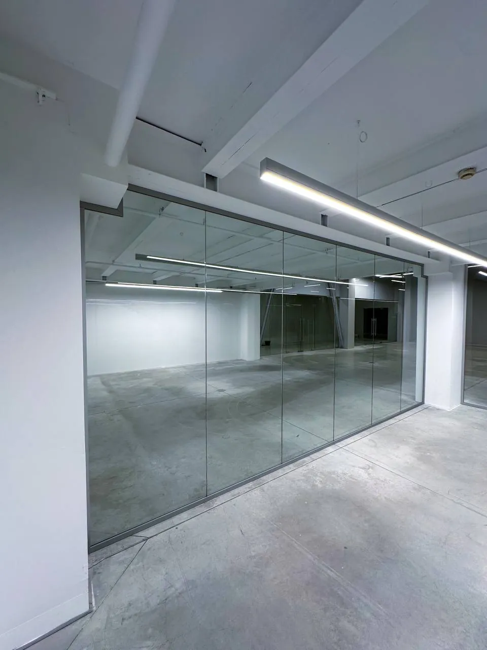 Торгове приміщення скляні перегородки та двері Київ - фото 2