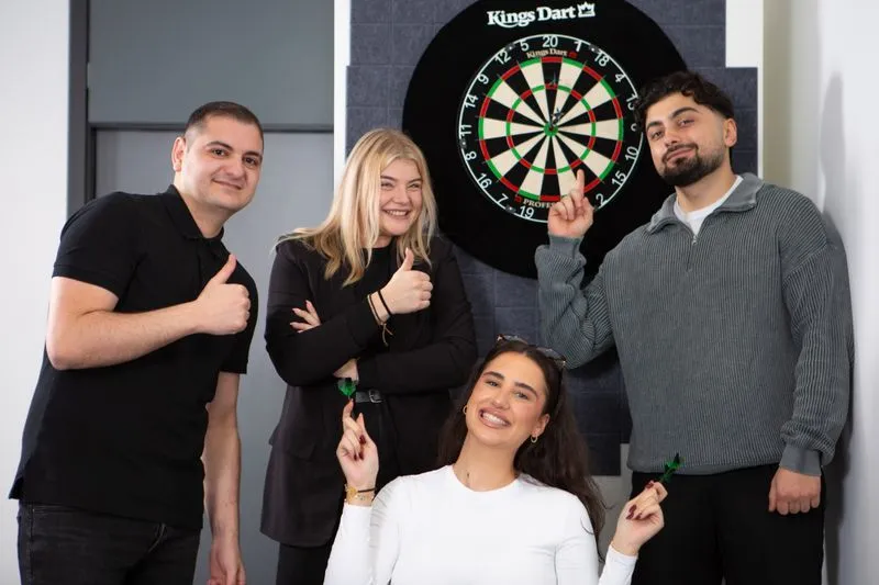 Team Simplejobs im Office
