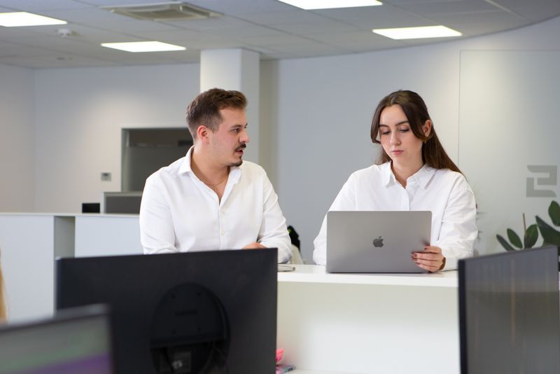 Team Simplejobs im Office