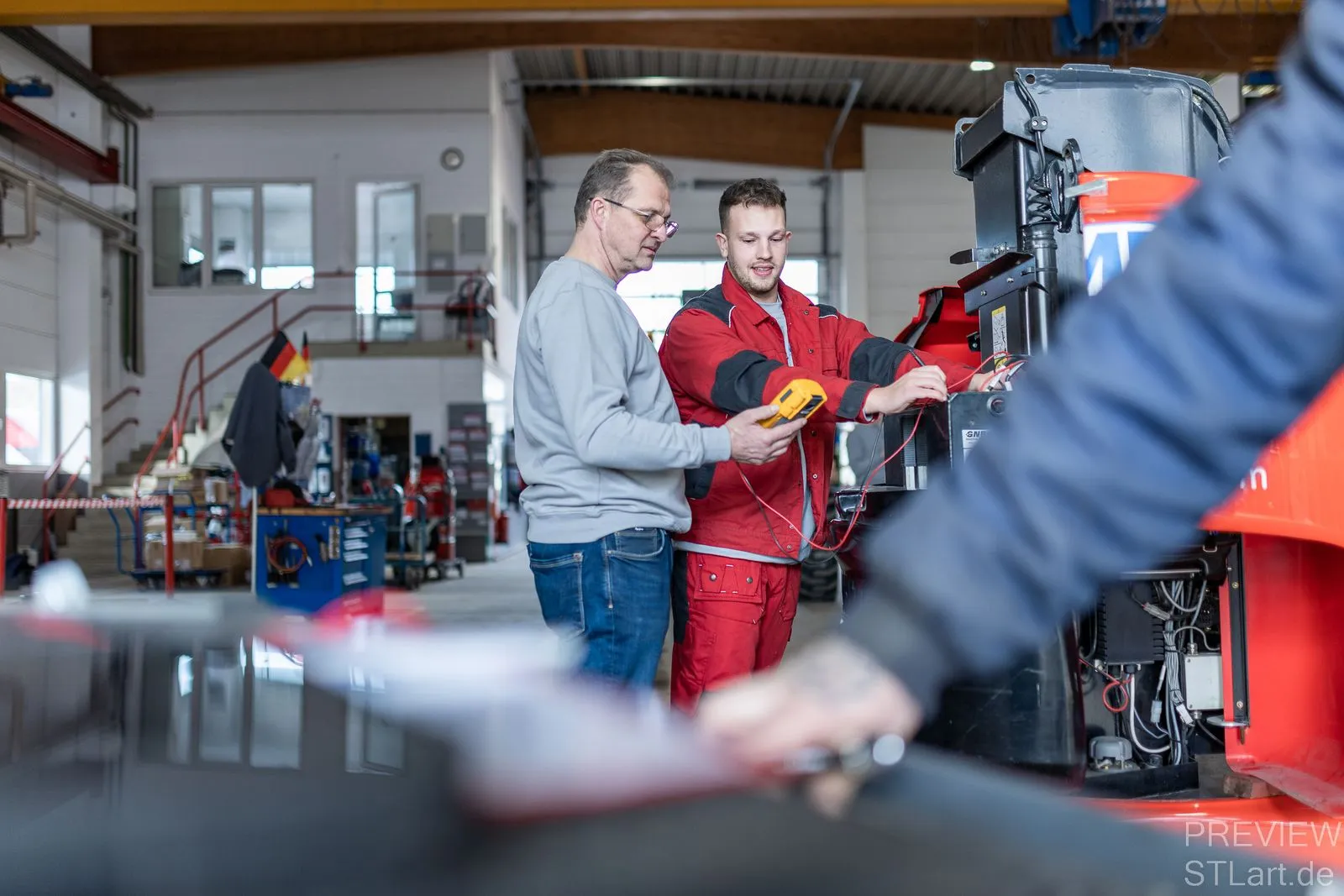 Arbeitsalltag bei WEMO-tec