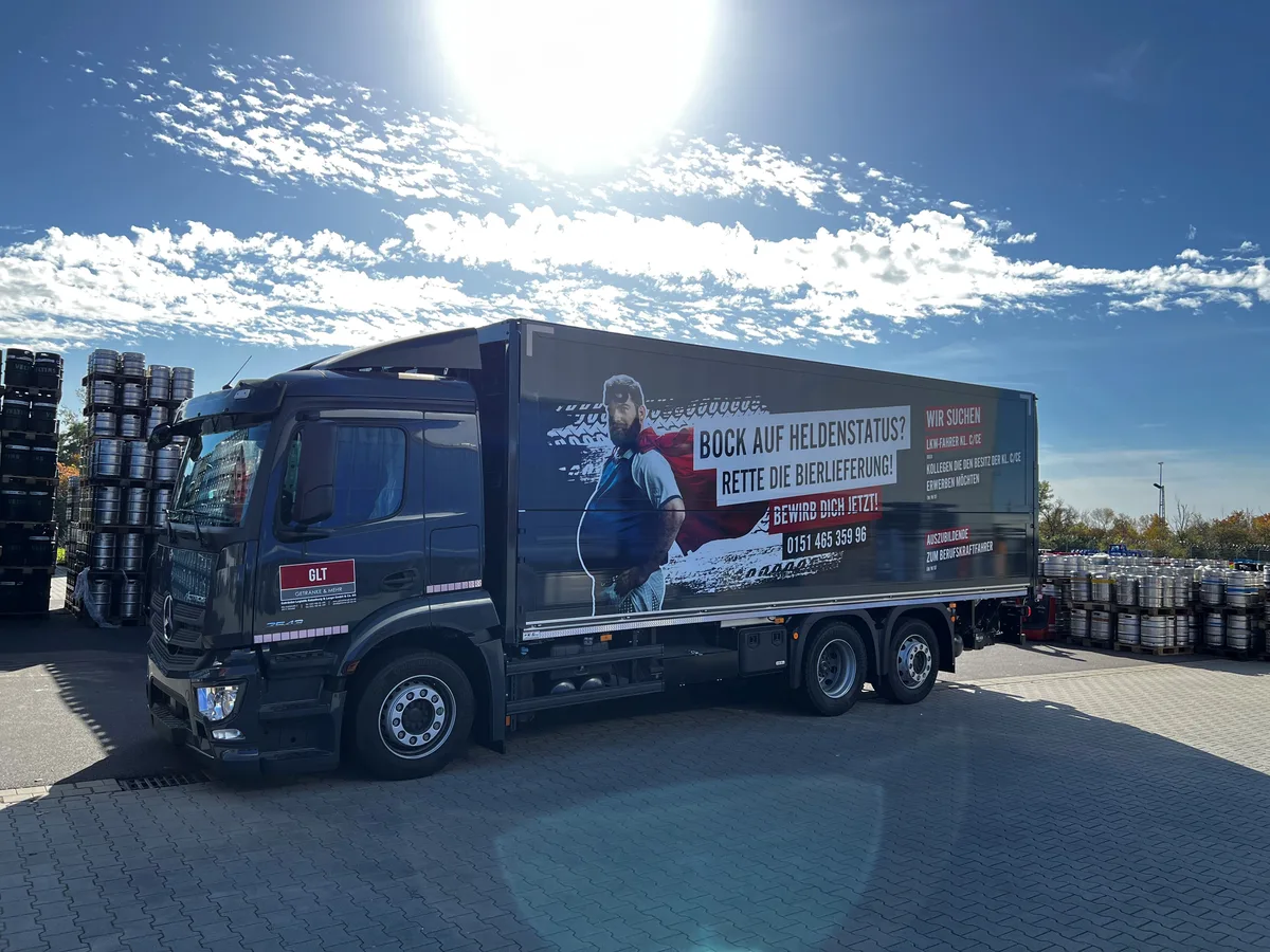 LKW von GIM & L&uuml;tticke