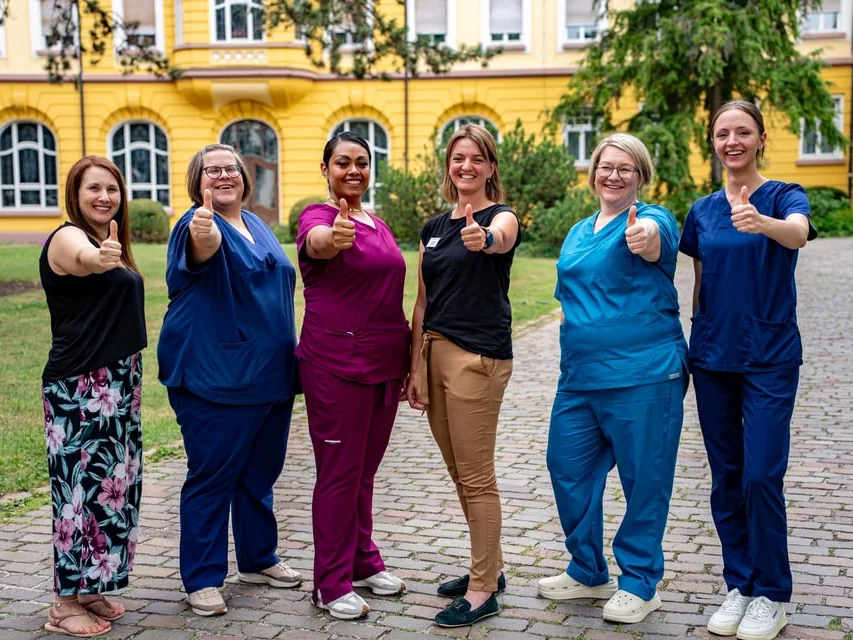 Team des Vinzenz von Paul Hospital in Rottweil