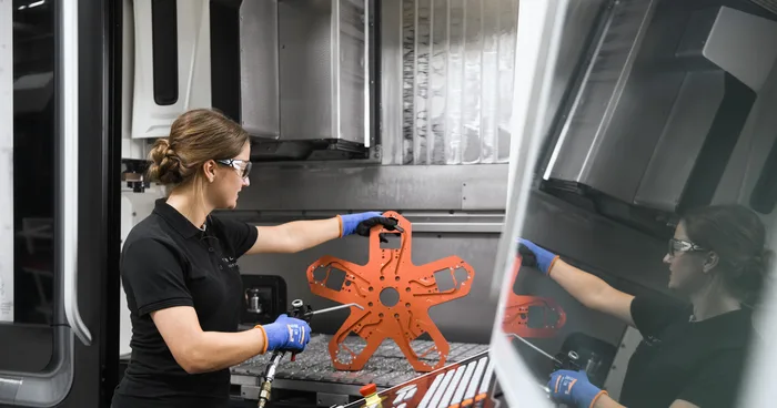 Fertigung bei Tesla Automation