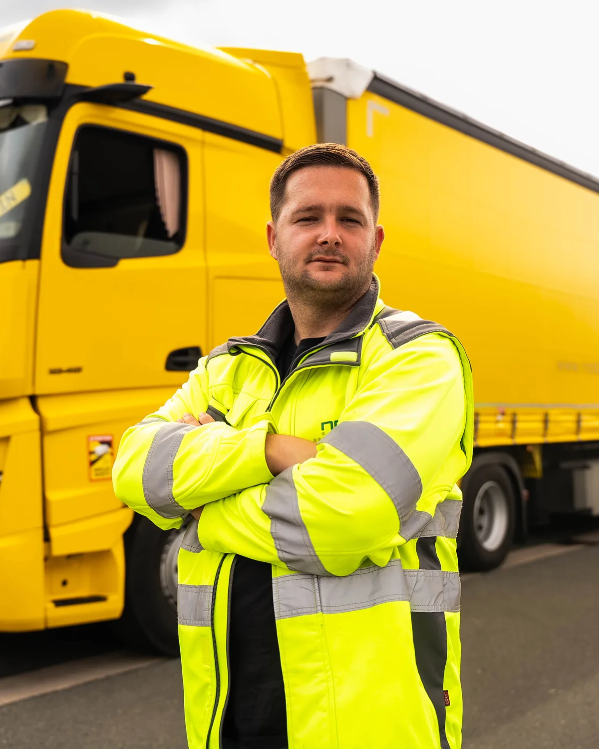 LKW-Fahrer bei NOSTA