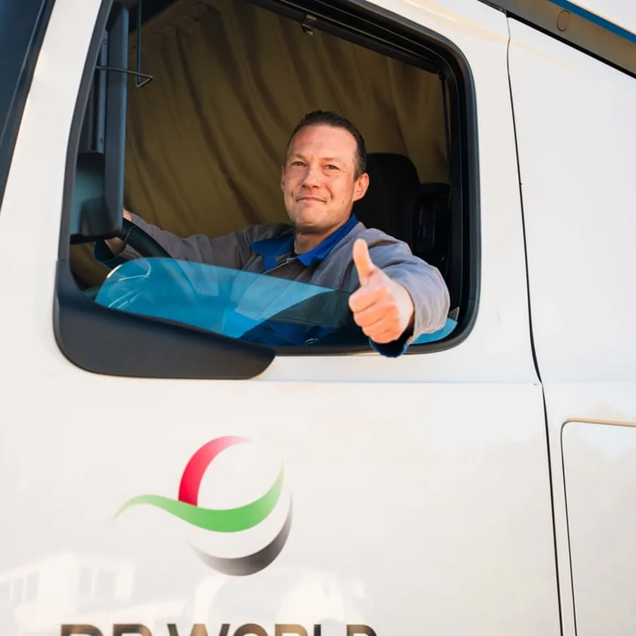 Fahrer bei DP World Chemical Transport