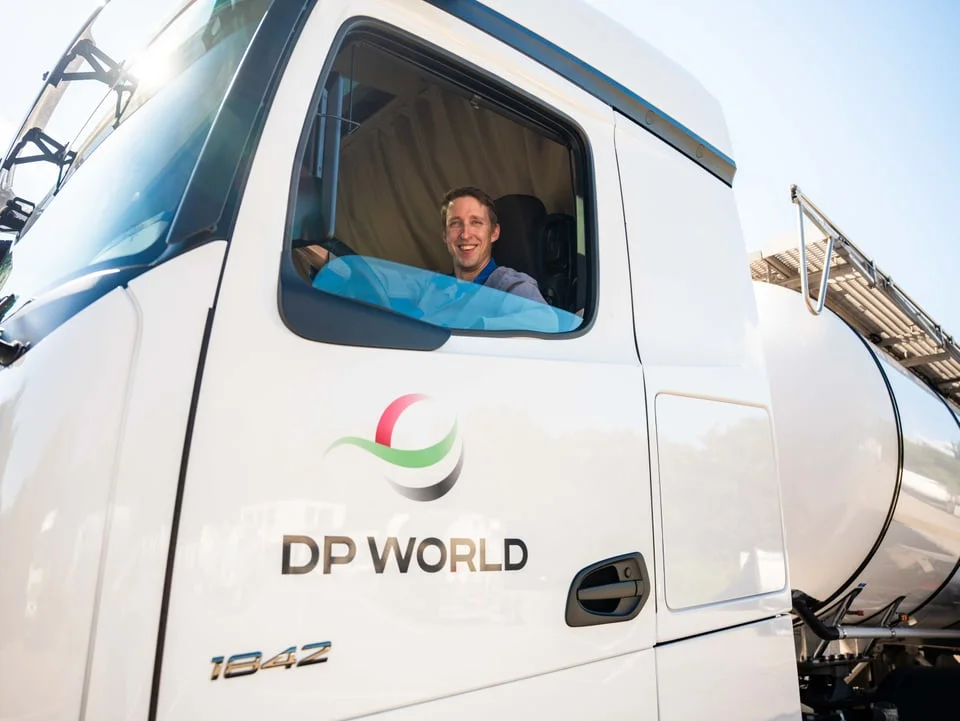 LKW-Fahrer bei DP World Chemical Transport