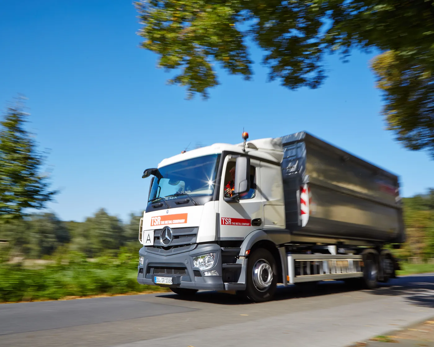 TSR LKW-Fahrer im Einsatz