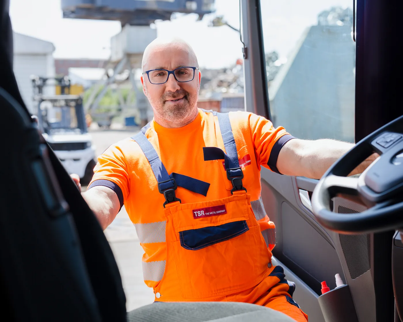 LKW-Fahrer bei TSR
