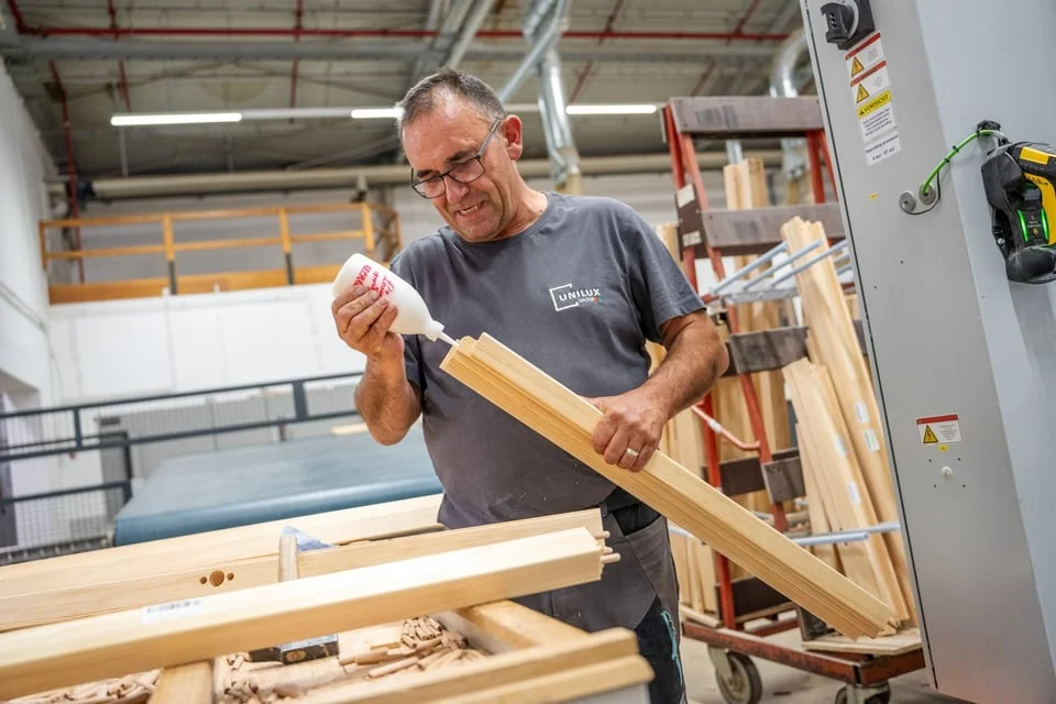 Fensterrahmen verleimen