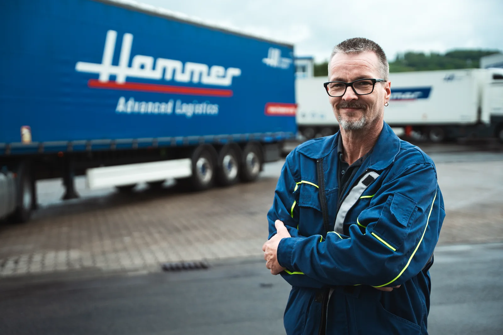 Rangierfahrzeug bei Hammer in Aachen