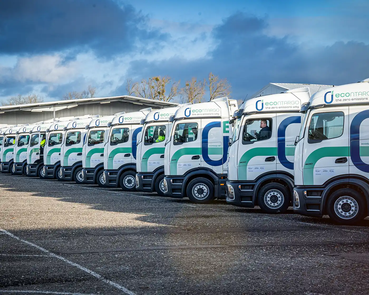 LKW-Fahrer bei Contargo