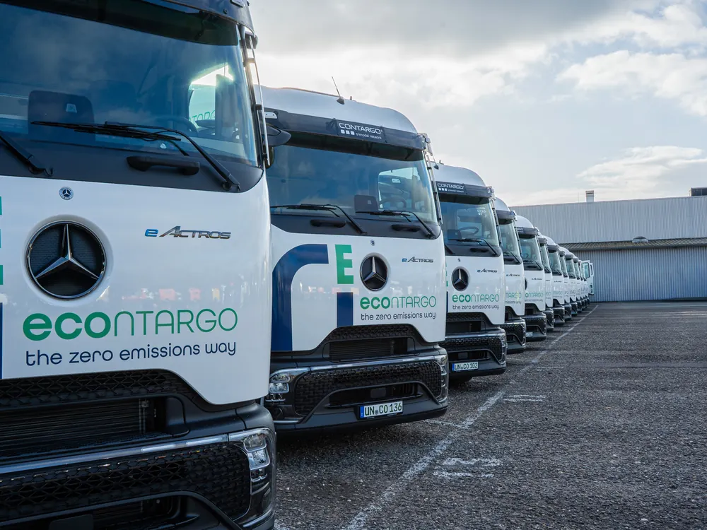 Contargo Lkw Nahaufnahme
