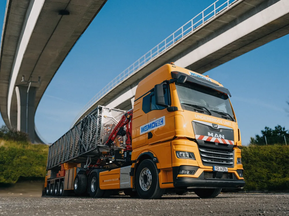 WEMO-tec Underbridge Unit im Einsatz