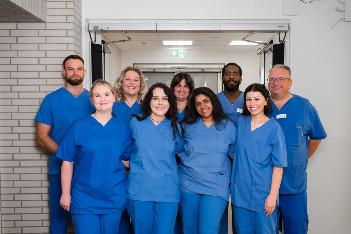 Das Team der Intensivstation im Franziskus Krankenhaus Linz