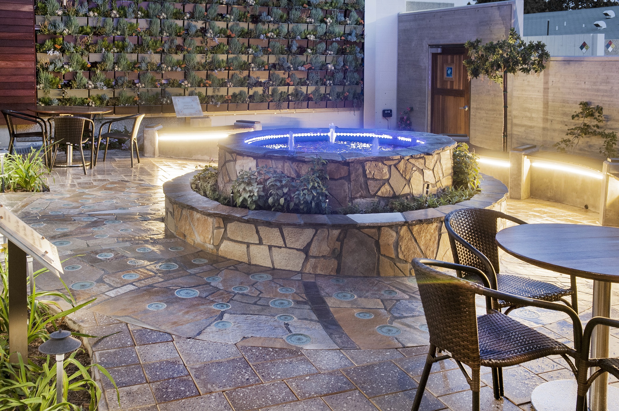 Sharp Hospital Wellness Healing Garden