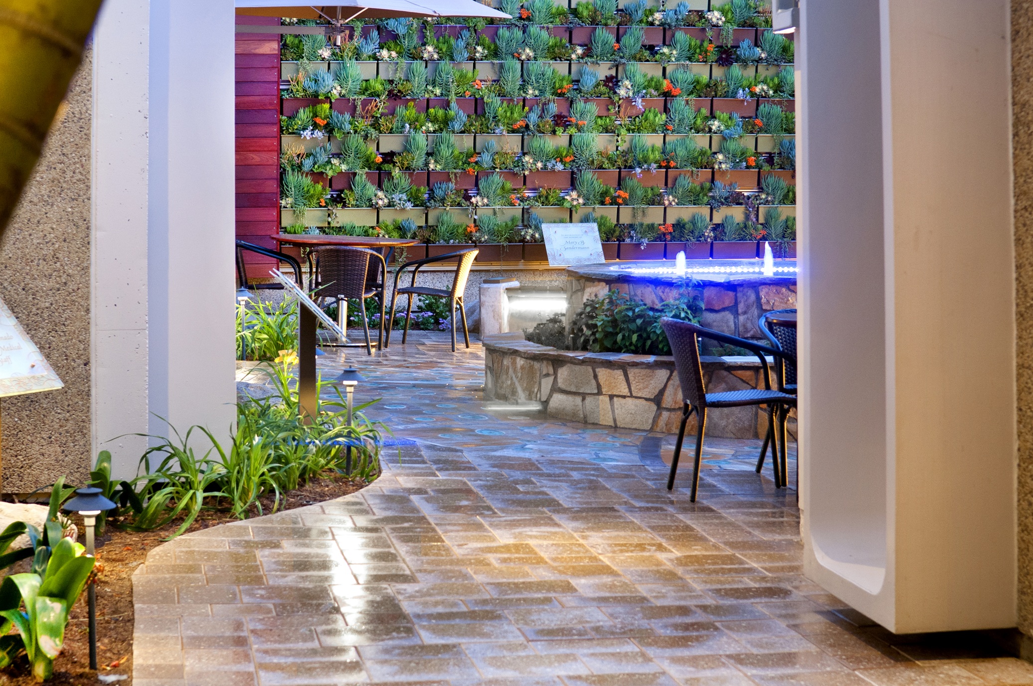 Sharp Hospital Wellness Healing Garden