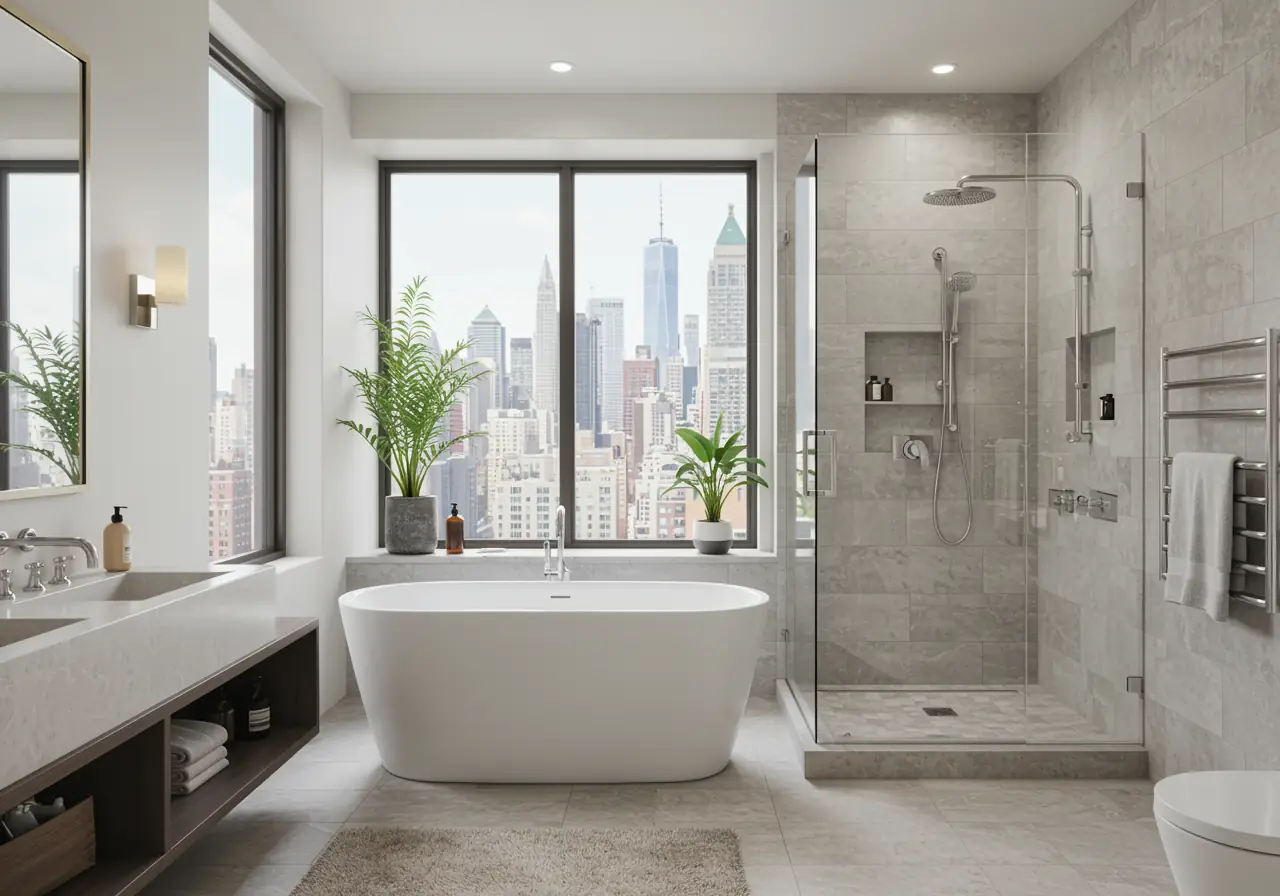 Bathtub vs Walk-In Shower: Best Choice for NYC