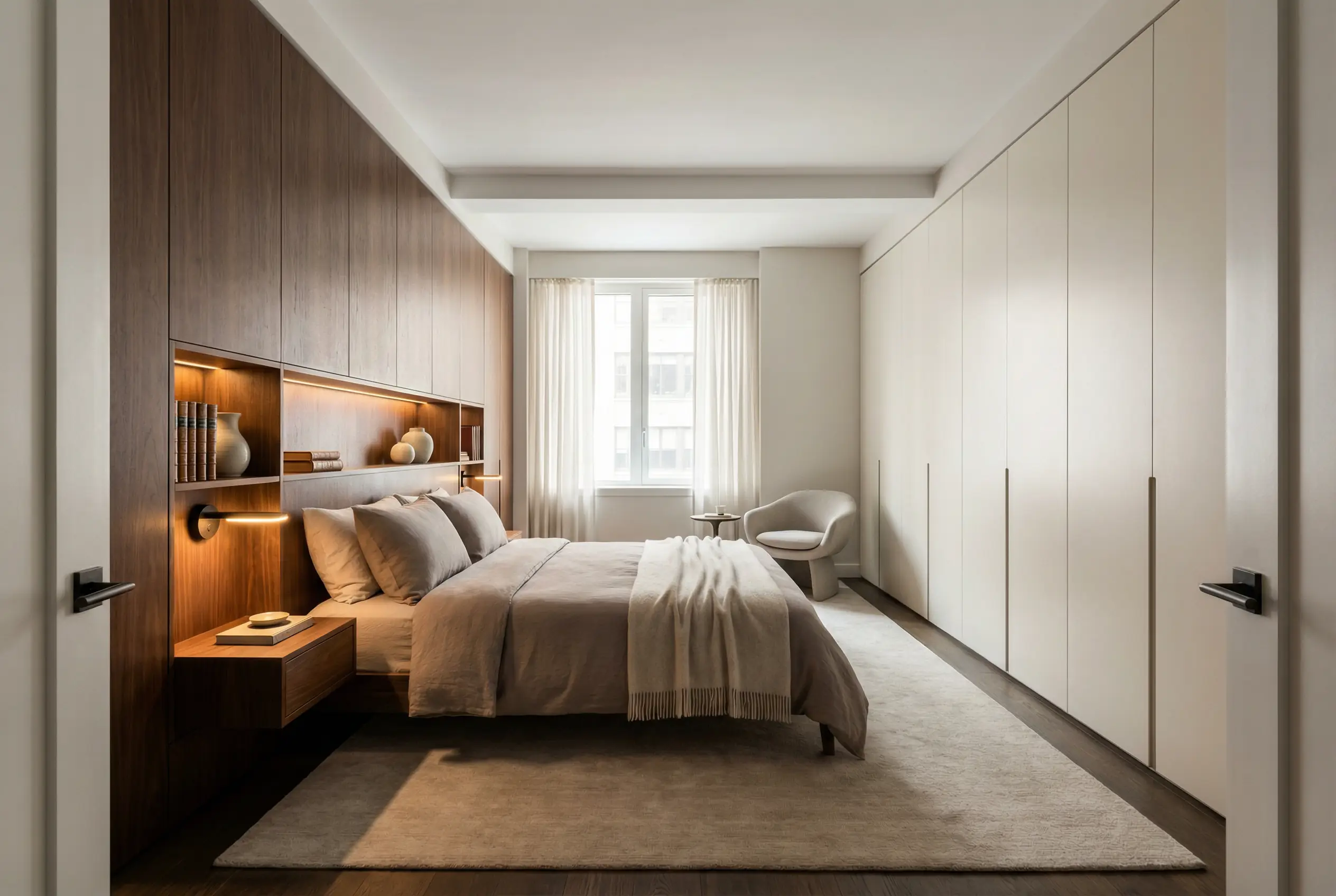How Custom Millwork Adds Calm and Luxury to NYC Bedrooms