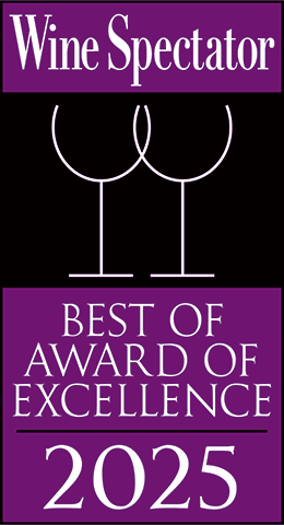 BEST OF AWARD OF EXCELLENCE 2023 POR WINE SPECTATOR