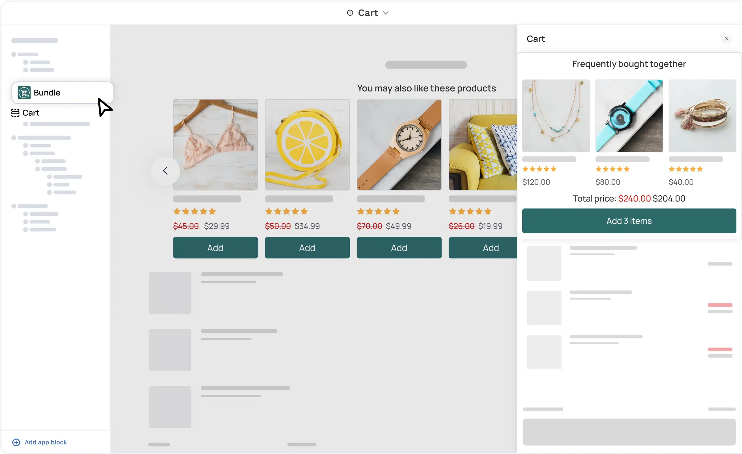 upsell-under-unfultilled-items