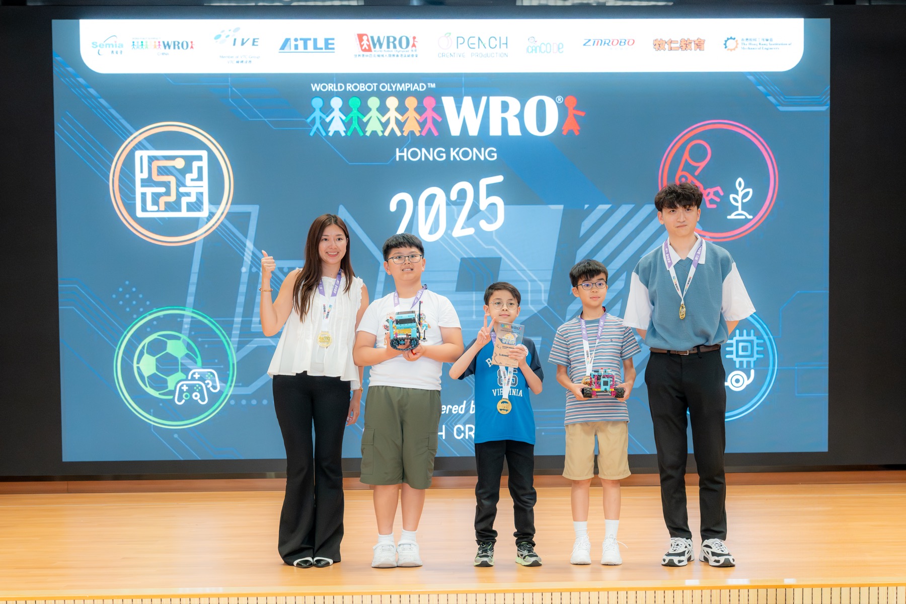 On the WRO Hong Kong stage