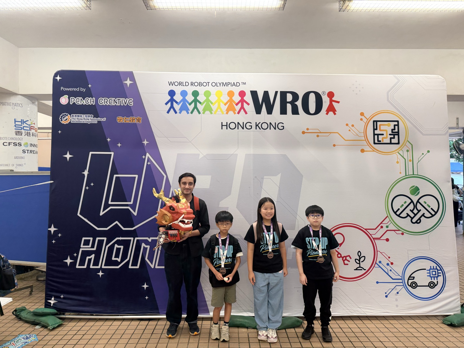 The team at WRO Hong Kong