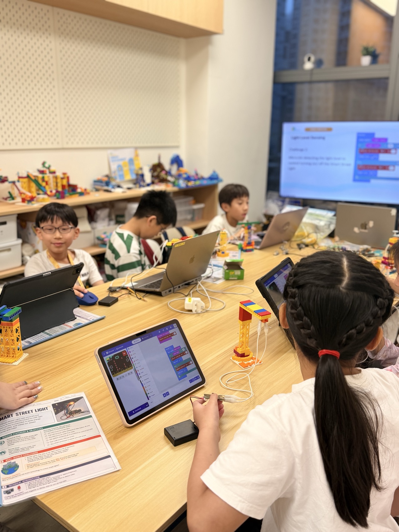 Impact Makers students learning through research, making and sharing
