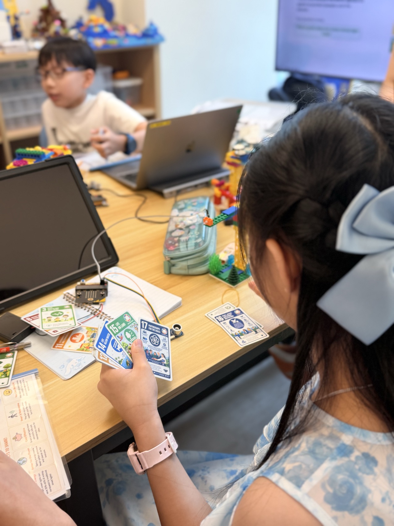 Impact Makers students learning through research, making and sharing