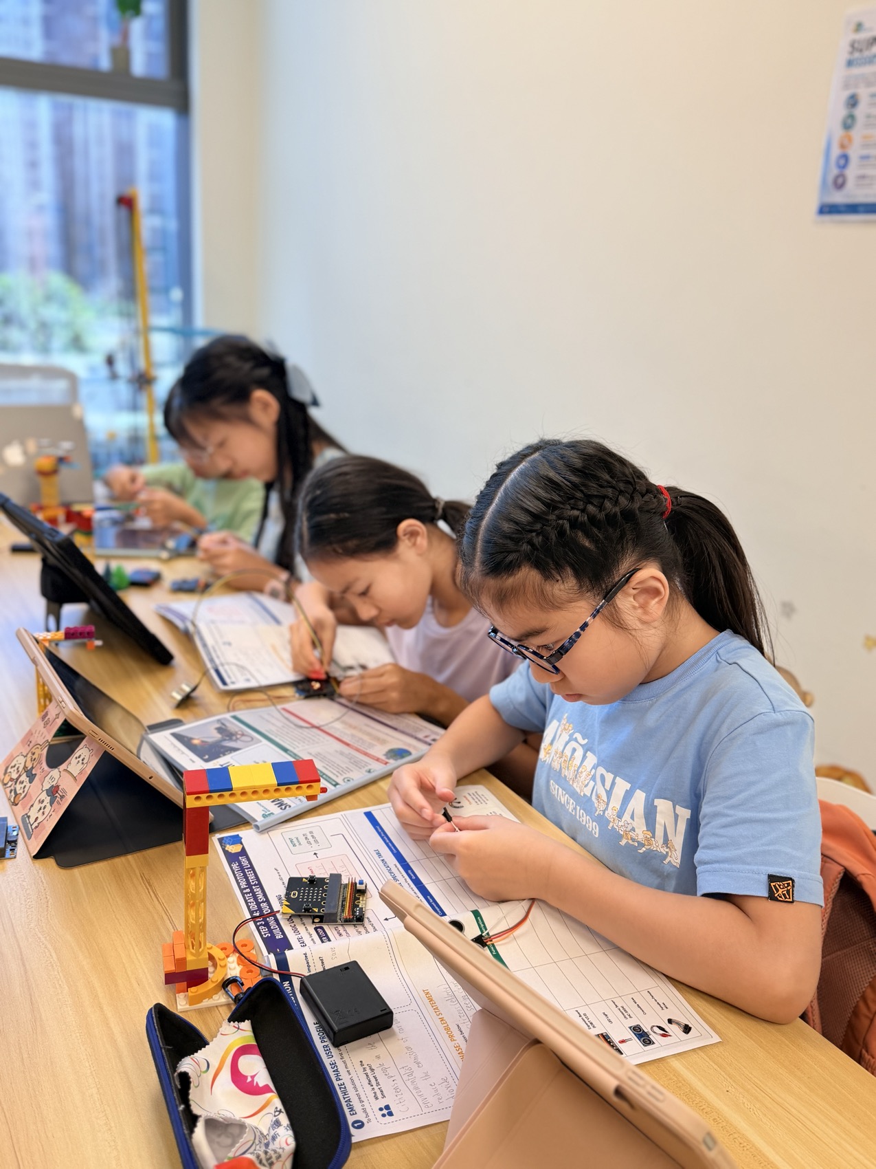 Impact Makers students learning through research, making and sharing