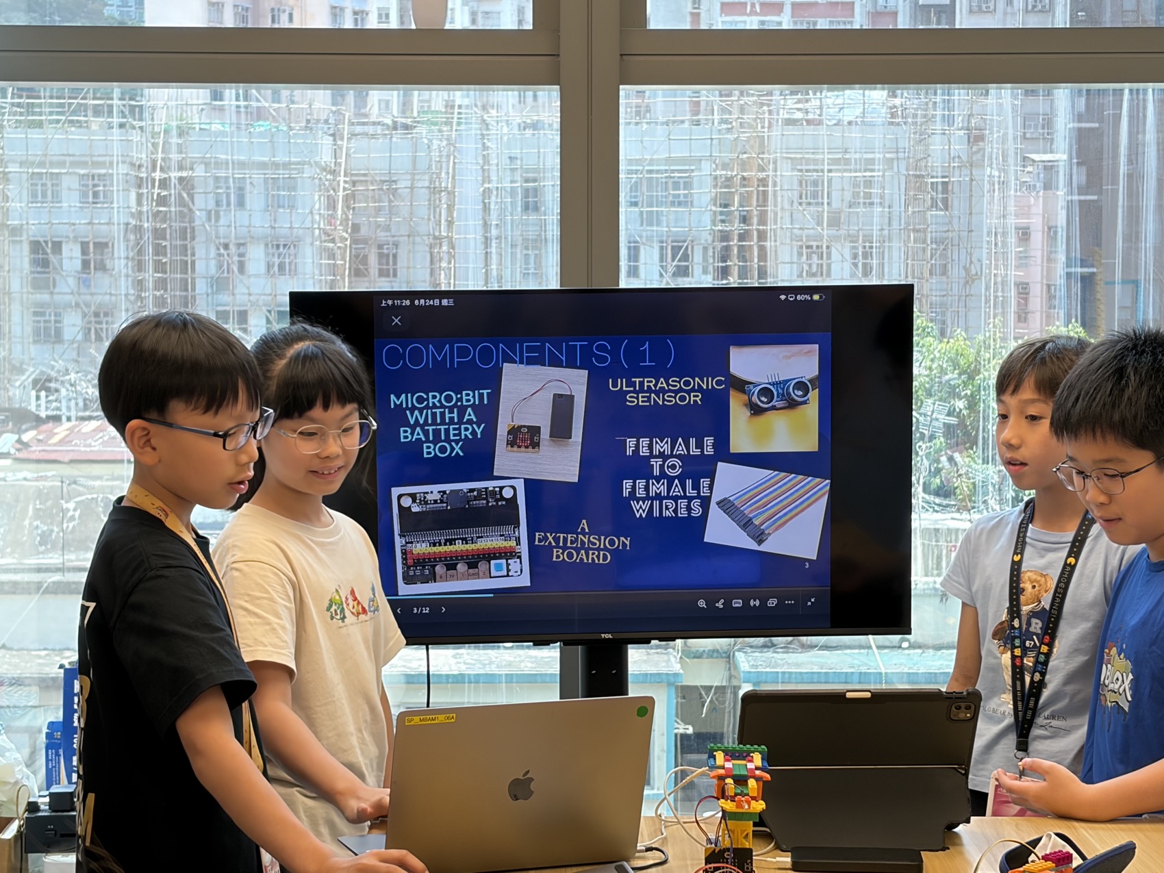 Impact Makers students learning through research, making and sharing