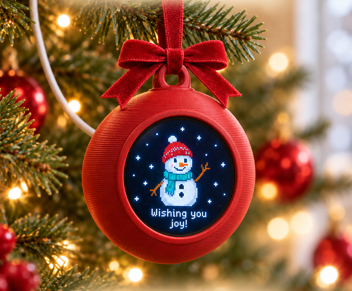 My Christmas Tech Charm (3D Print & AI) — Parts 1 & 2
