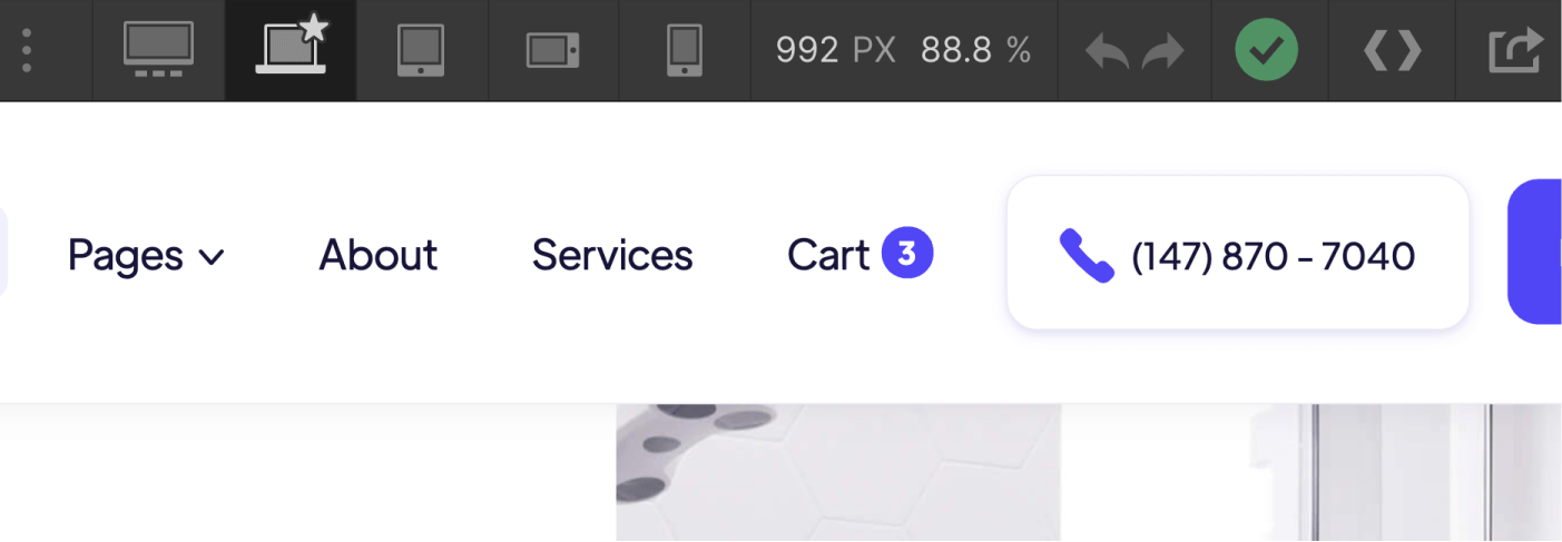 Responsive Design - Dentist Webflow Template