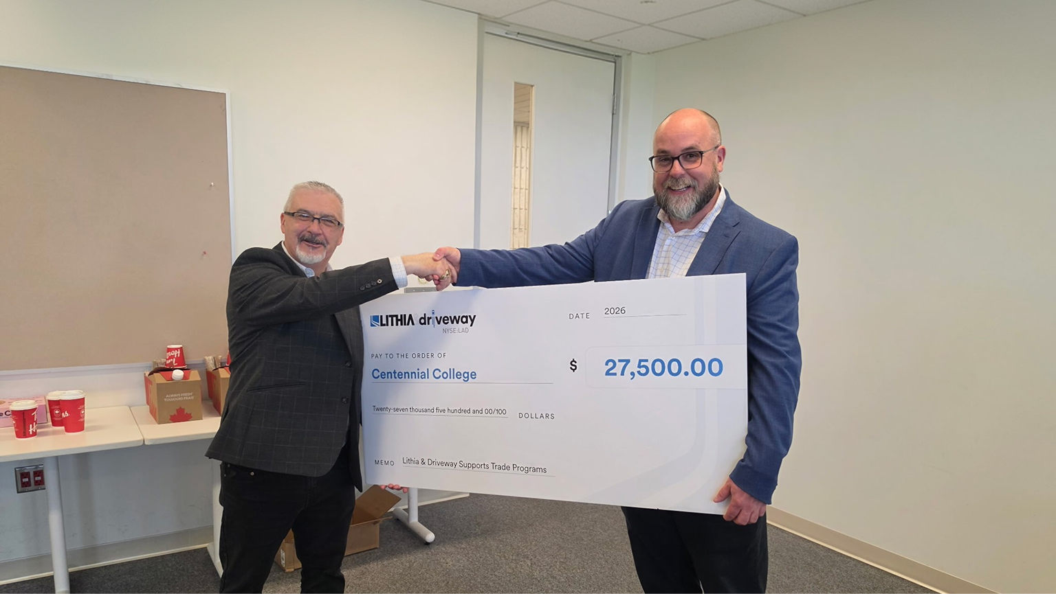 Over 90% of Pfaff’s techs are Centennial College grads!