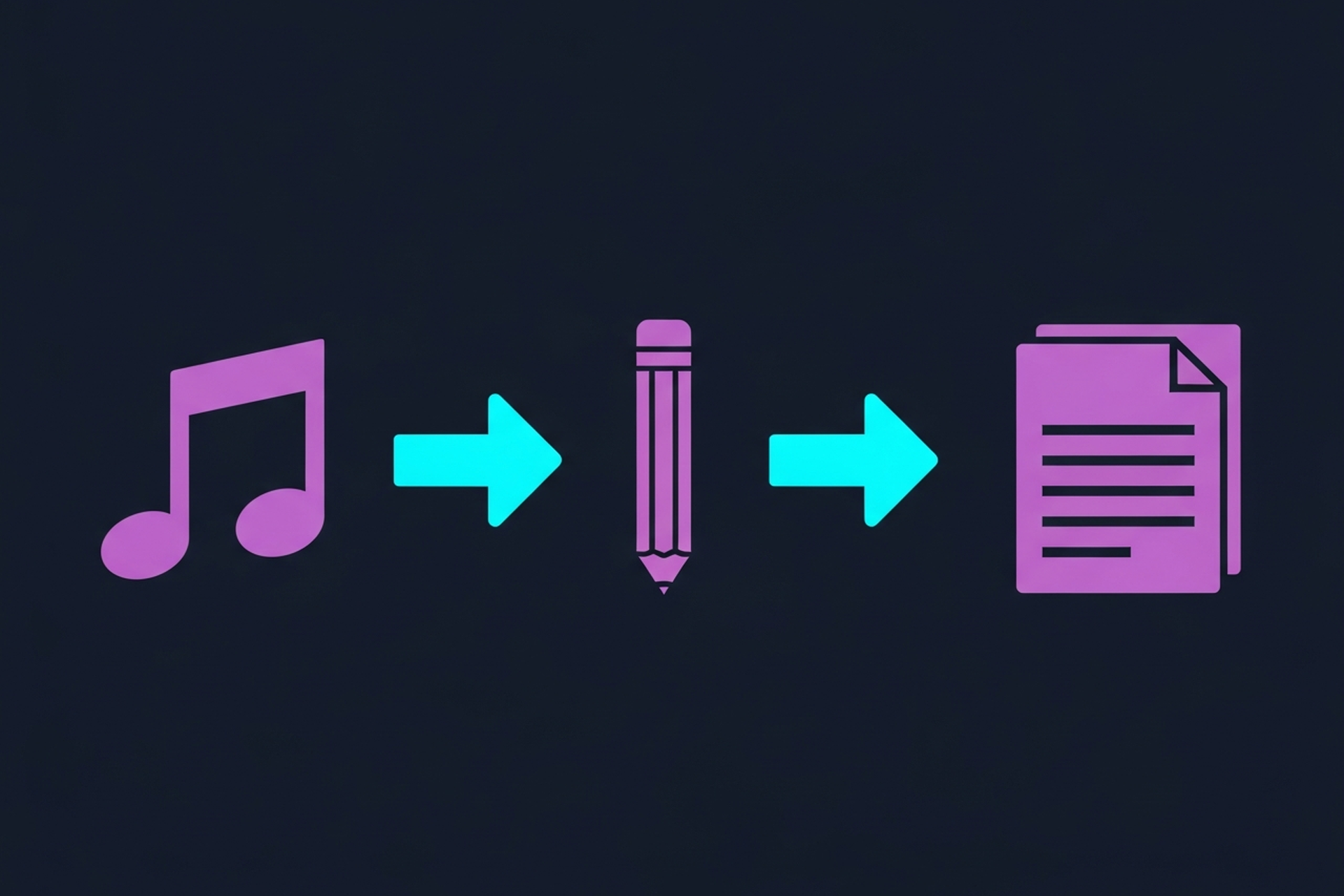 Free music editing software options for B2B podcast production teams with workflow steps diagram