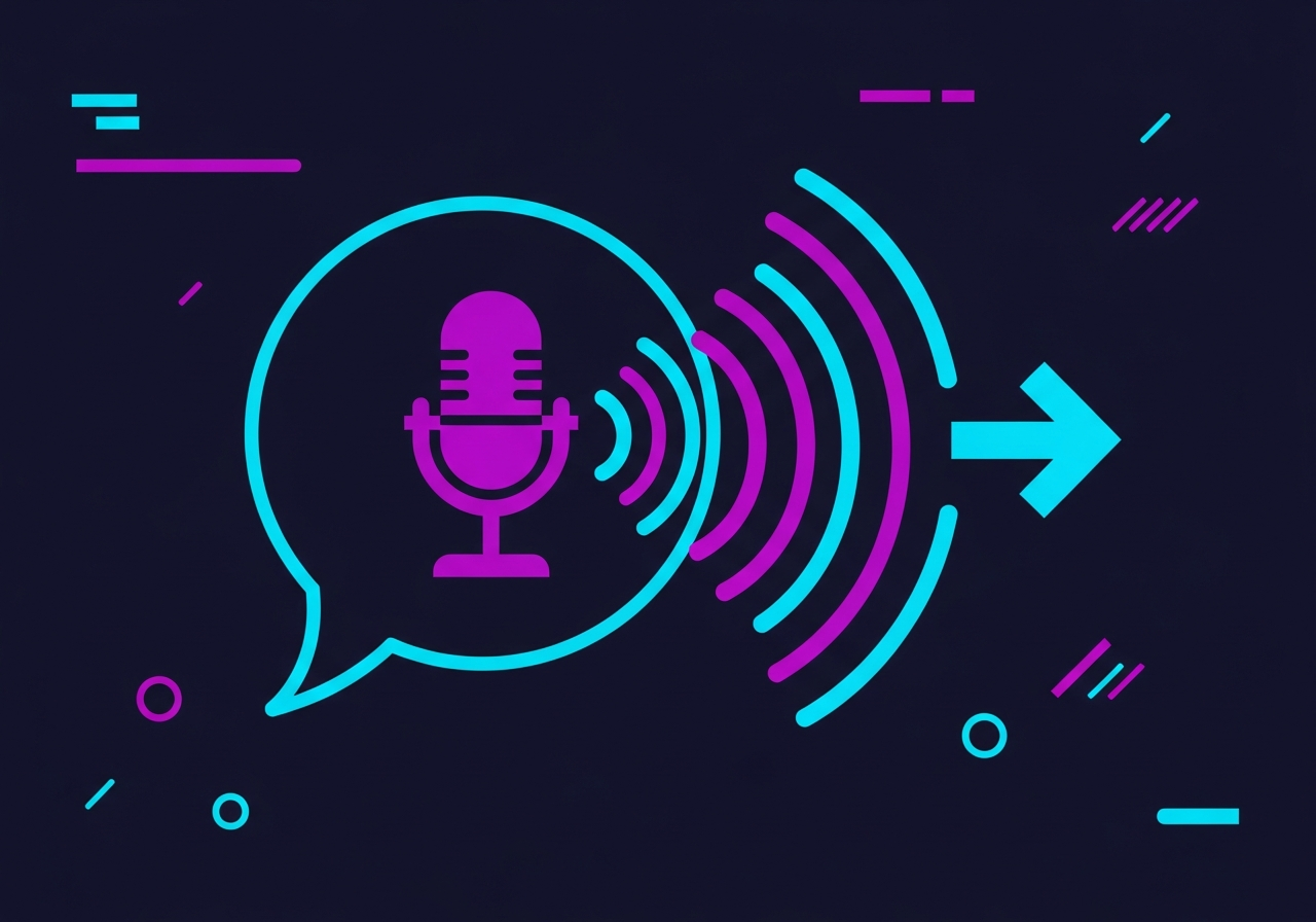 A B2B professional listening to a branded podcast on headphones during the workday, representing podcast for business communication