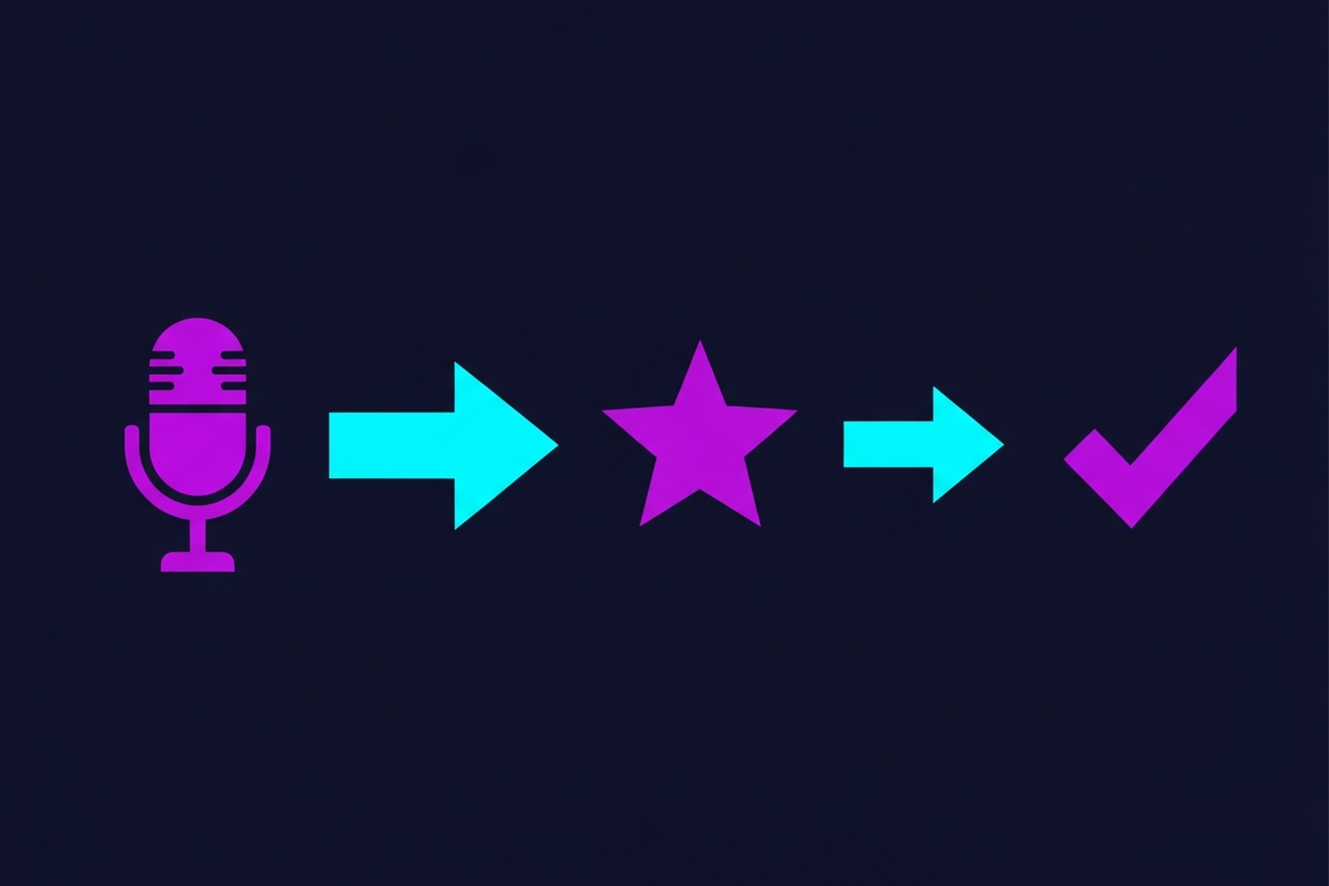Microphone app for recording shown on a smartphone screen with audio waveform