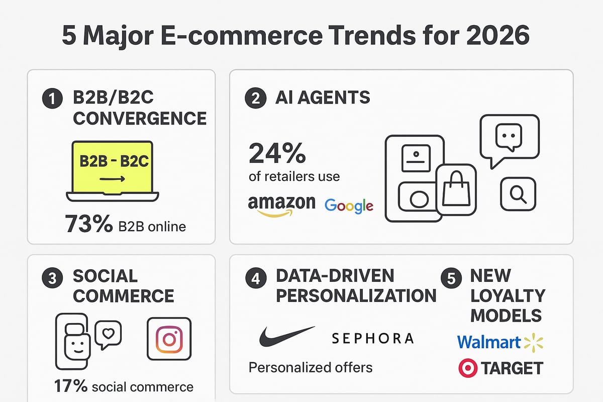 Het e-commercelandschap in 2026: trends en disruptors