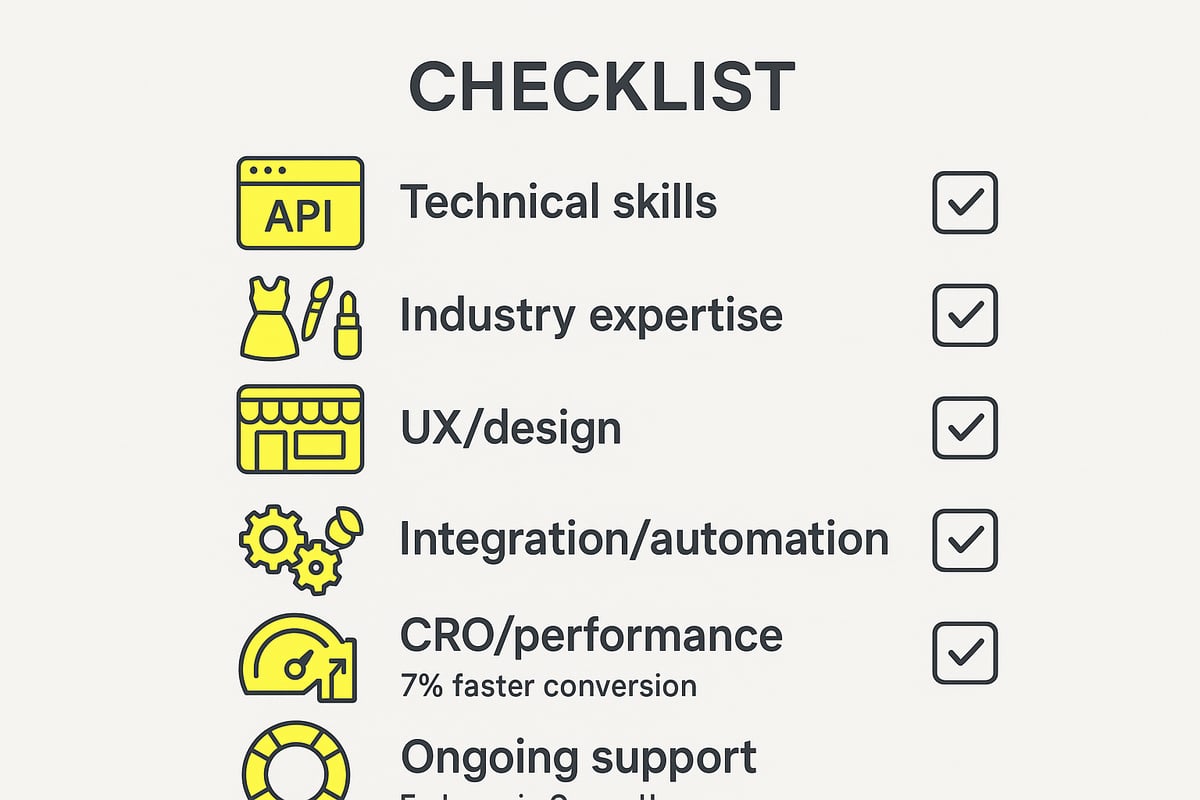Essentiële criteria voor het beoordelen van Shopify Plus-ontwikkelingsbedrijven