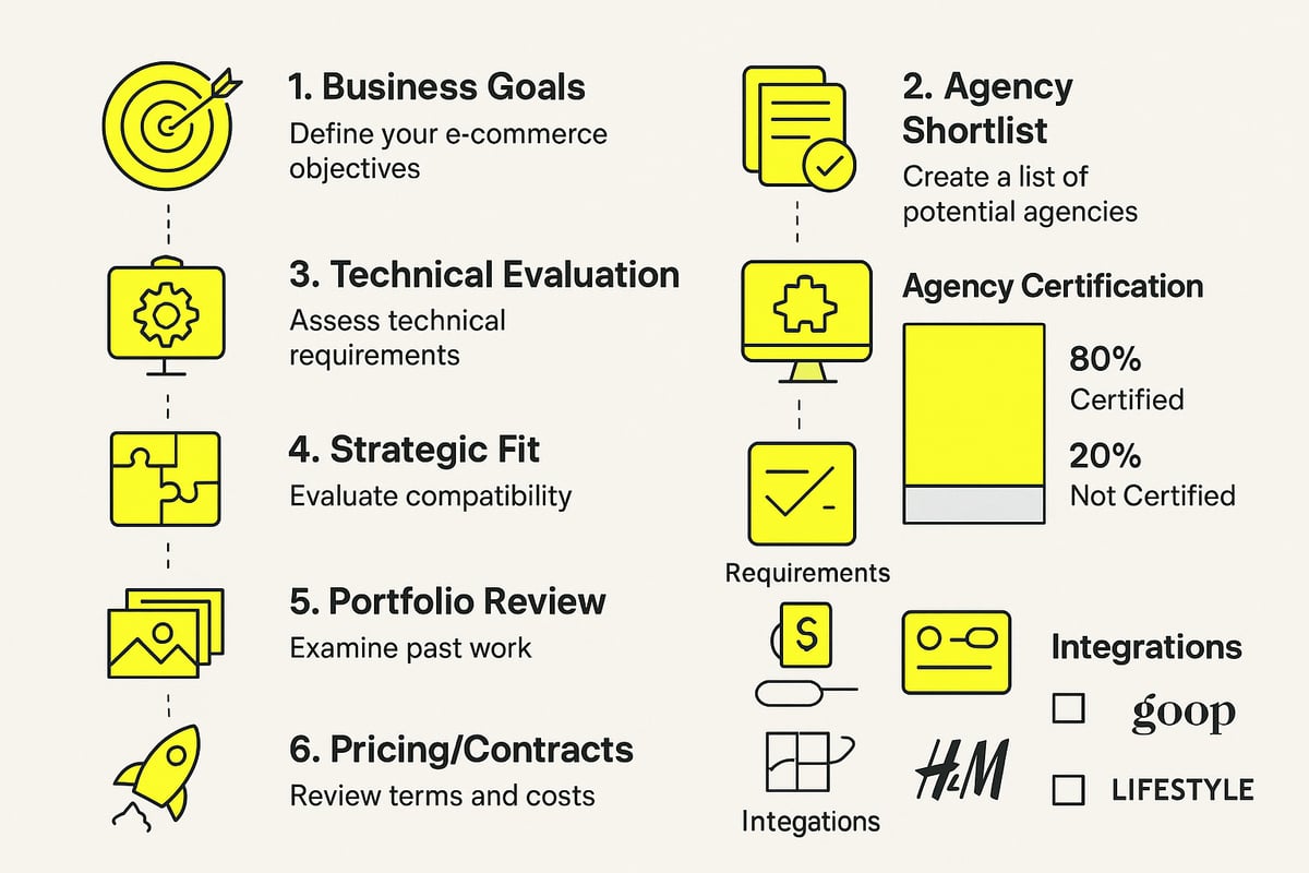 Stapsgewijze handleiding voor het kiezen van een Shopify Plus-ontwikkelingsbedrijf