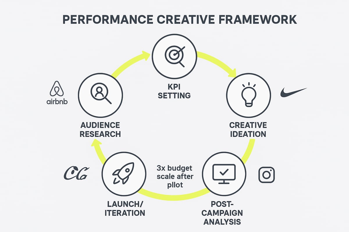 Het Performance Creative Framework: stapsgewijze uitvoering voor 2026