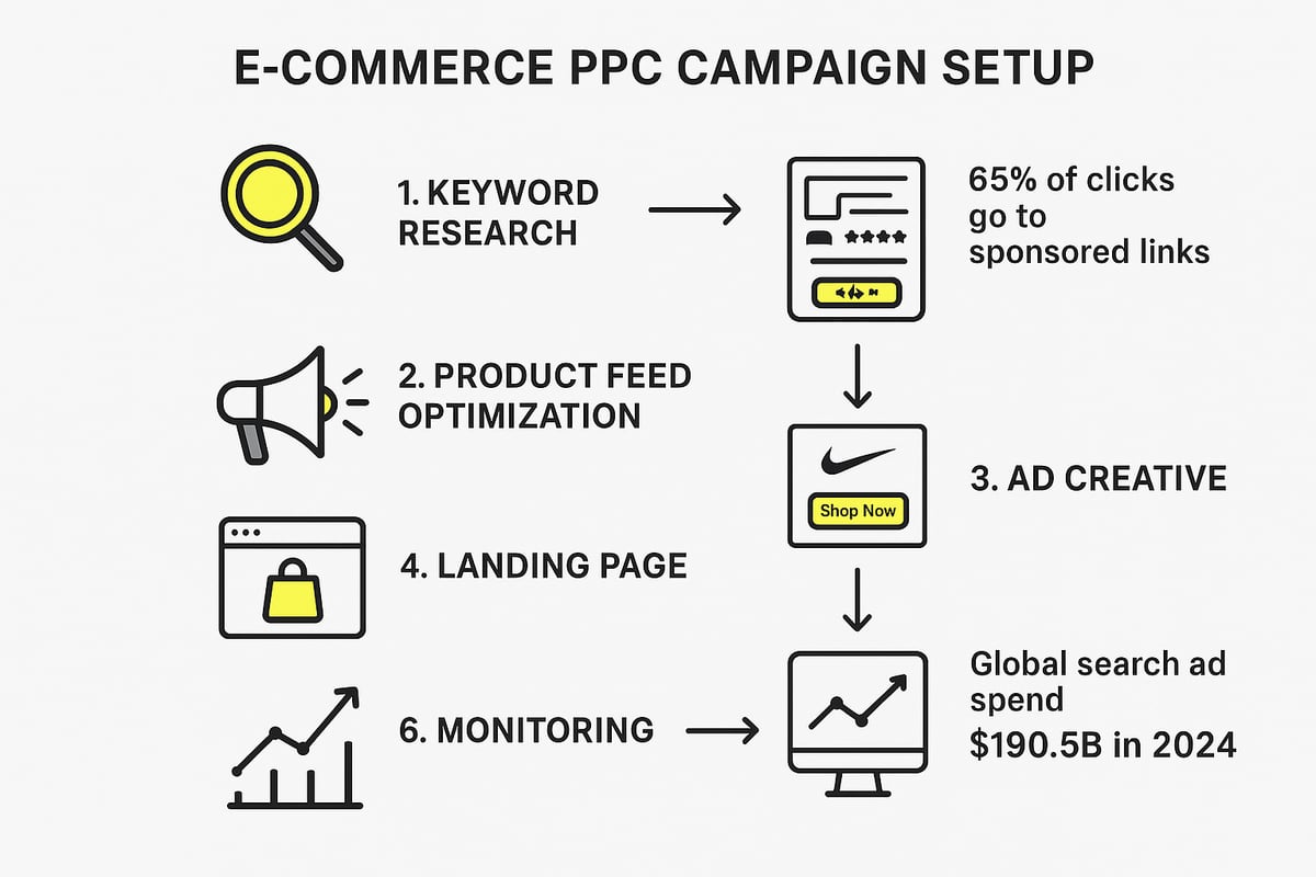 Step-by-Step: Setting Up and Launching a High-Performance Ecommerce PPC Campaign