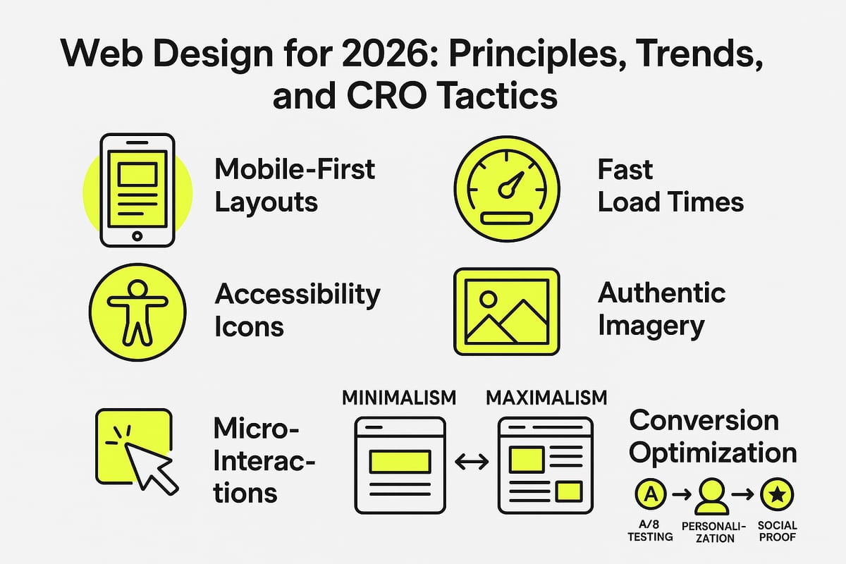 Web Design for 2026: UX, UI, and Conversion Optimization