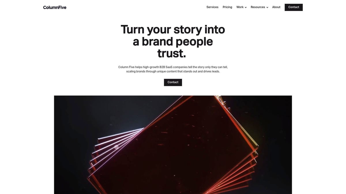 Top 9 Best Content Marketing Company Picks for 2026 - Column Five