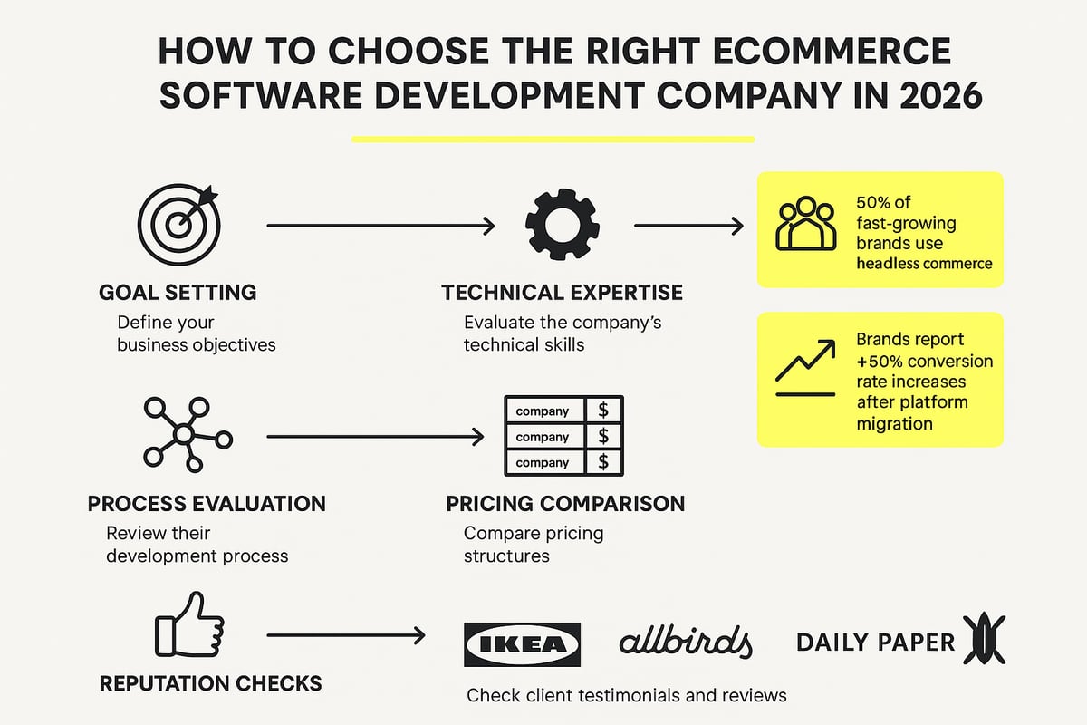 How to Choose the Right Ecommerce Software Development Company