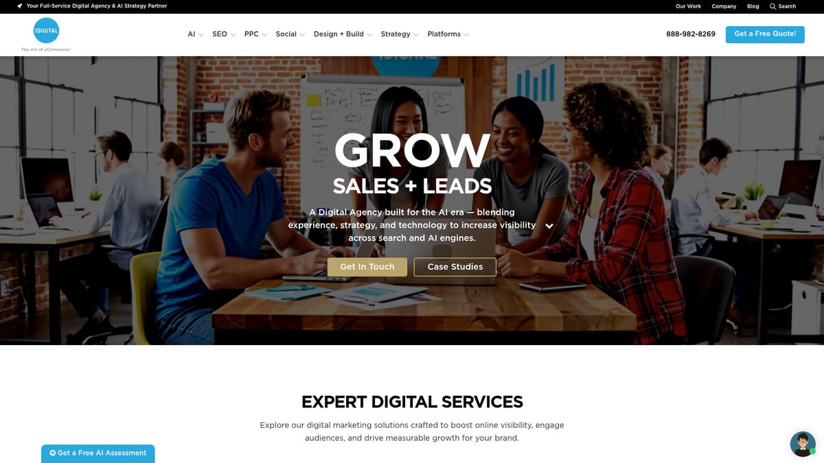 Top 12 Ecommerce Marketing Companies to Watch in 2026 - 1Digital Agency