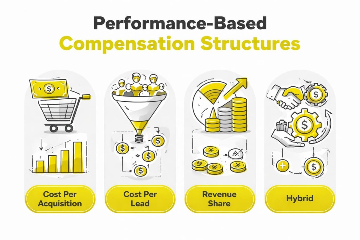 Performance marketing payment models